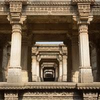 Adalaj Stepwell Outside