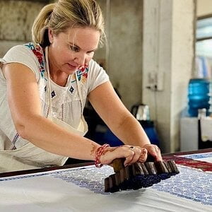 Block Print Class Jaipur City tour