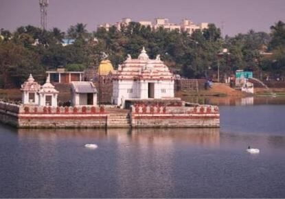 The holy Bindusagar lake