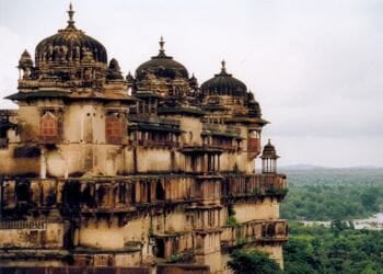 Orchha river View Fort