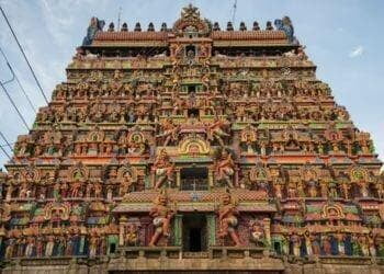 temple shrine at Chidambaram