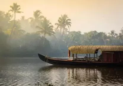 Houseboat of Kerala India