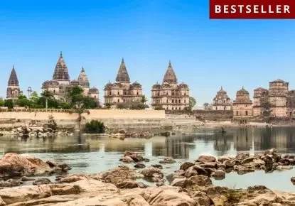 Orchha Cenotaphs (Chhatris) - Central India Tour Itinerary