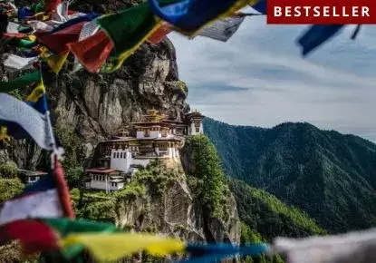 Tiger Nest monastery Paro - Bhutan Luxury Tour Itinerary