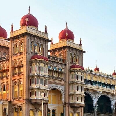 Mysore Palace city view India