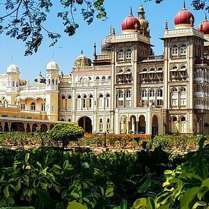 Mysore palace outside view