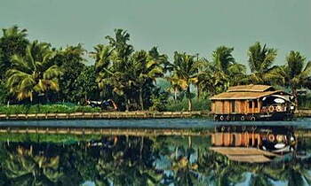 Houseboat sailing in Kerala